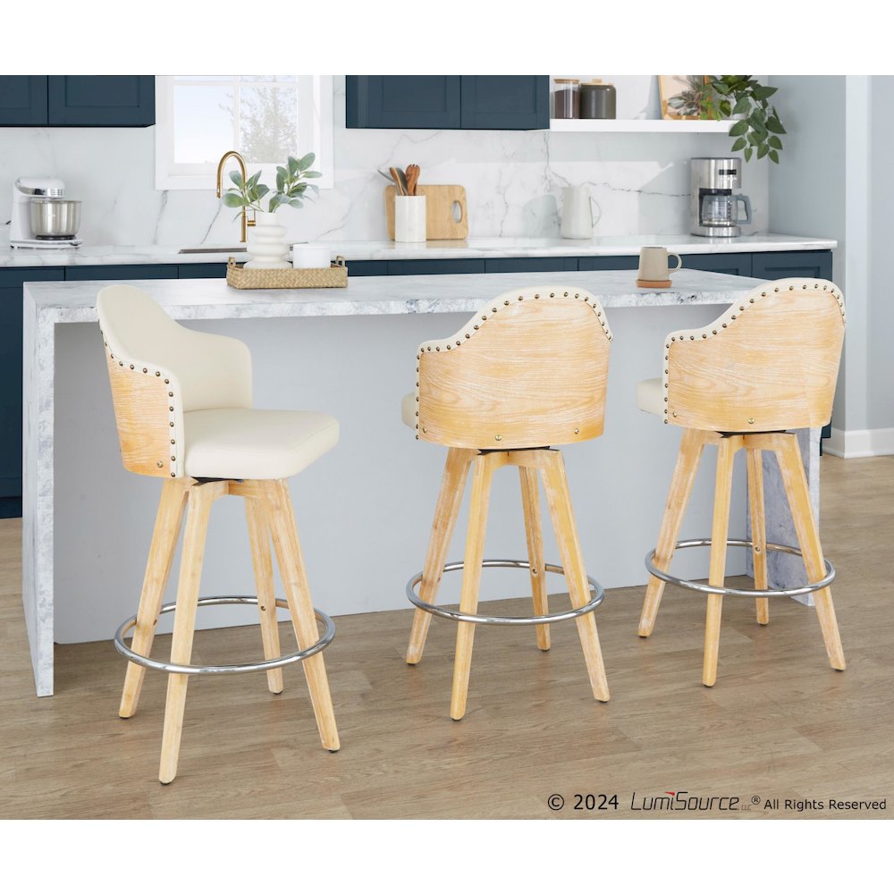 Ahoy 26" Fixed-Height Counter Stool - Set of 2. Picture 9