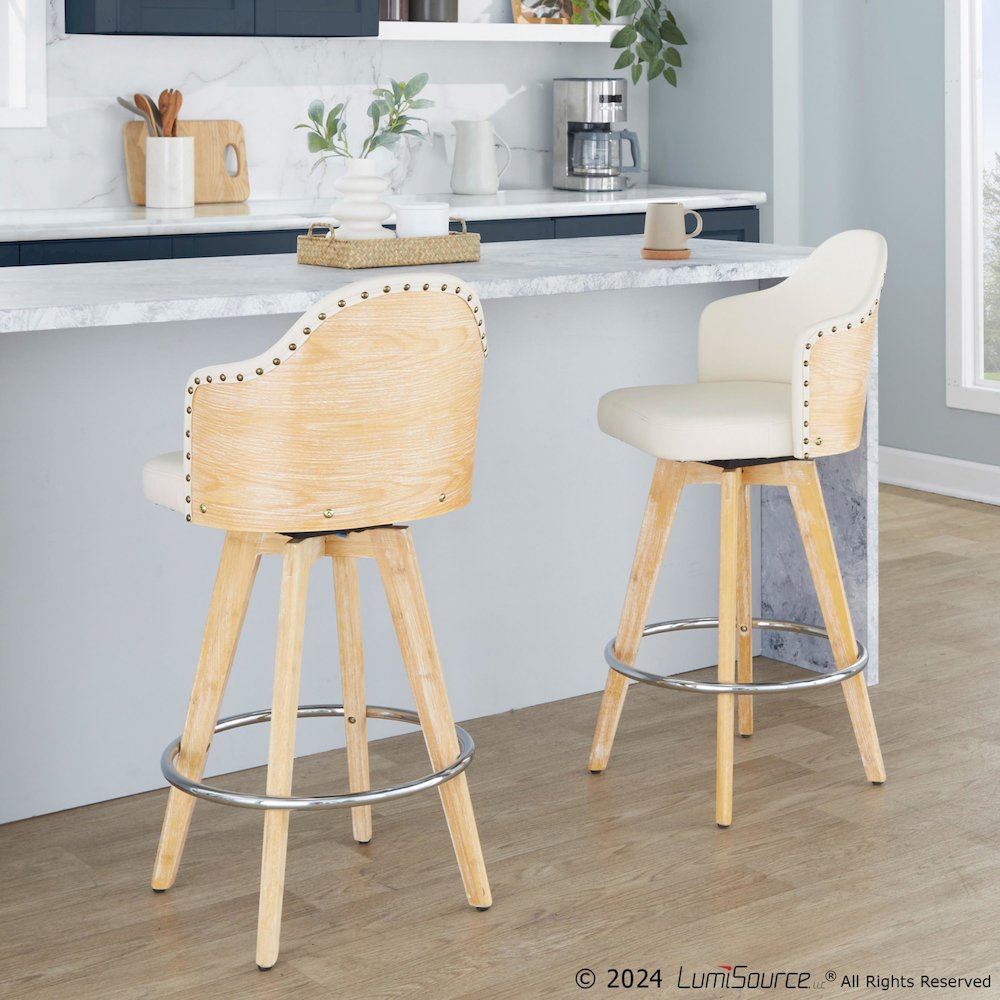 Ahoy 26" Fixed-Height Counter Stool - Set of 2. Picture 10