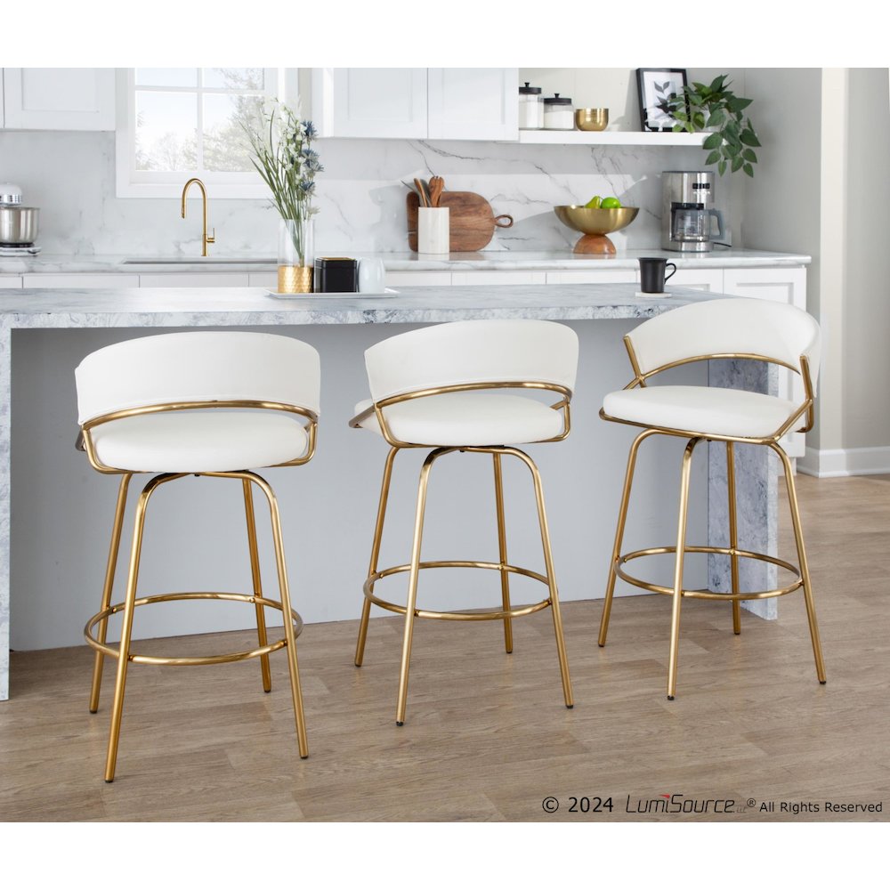 Jie Fixed-Height Counter Stool - Set of 2. Picture 10