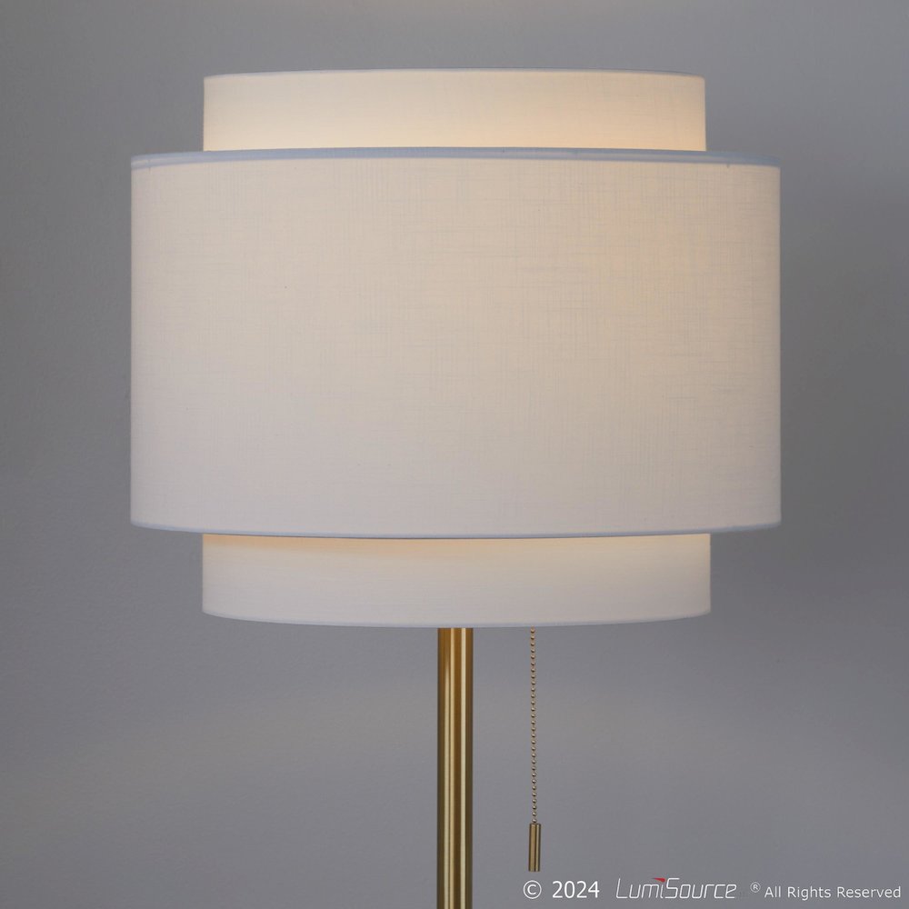Tier 64" Metal Floor Lamp. Picture 9