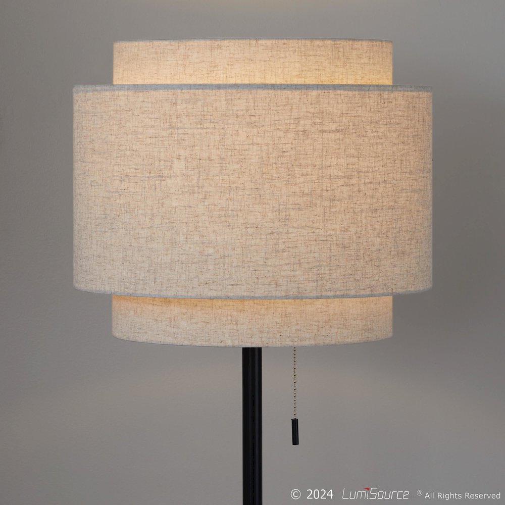 Tier 64" Metal Floor Lamp. Picture 9