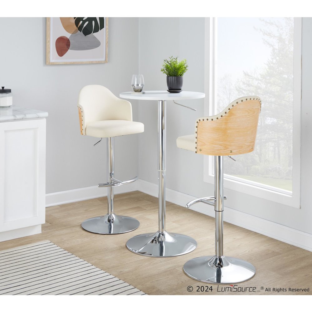 Ahoy Adjustable Barstool - Set of 2. Picture 8