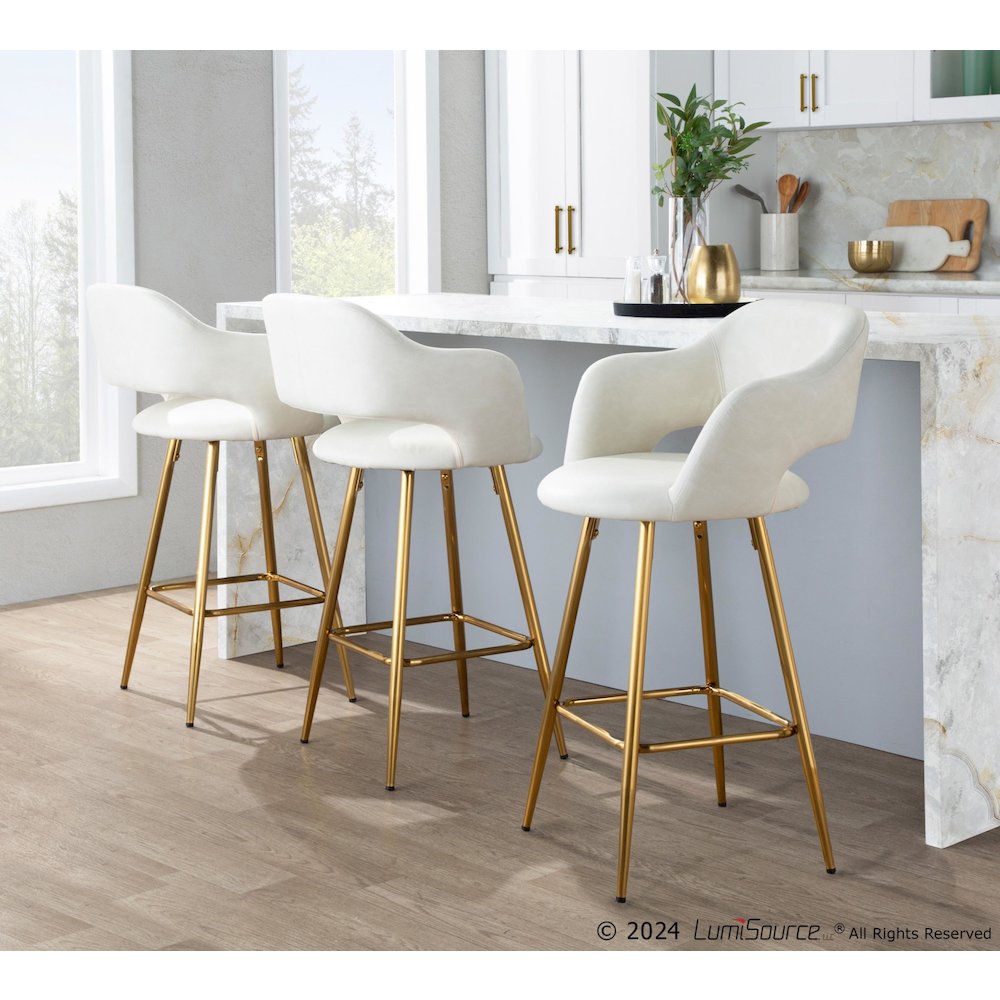 Margarite 26" Fixed-Height Counter Stool - Set of 2. Picture 7