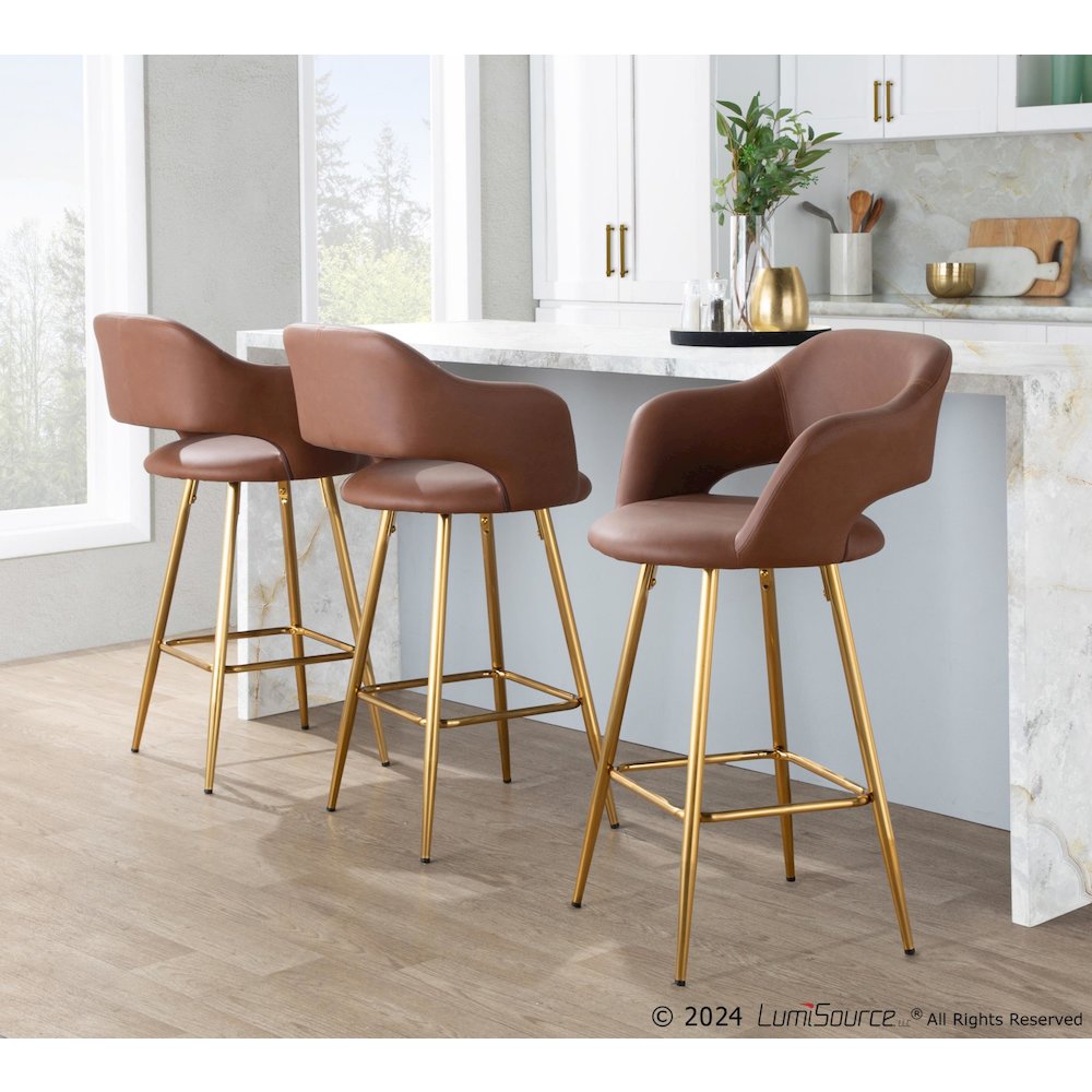 Margarite 26" Fixed-Height Counter Stool - Set of 2. Picture 7