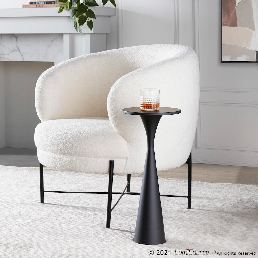 Gemma 22" Metal Side Table. Picture 5