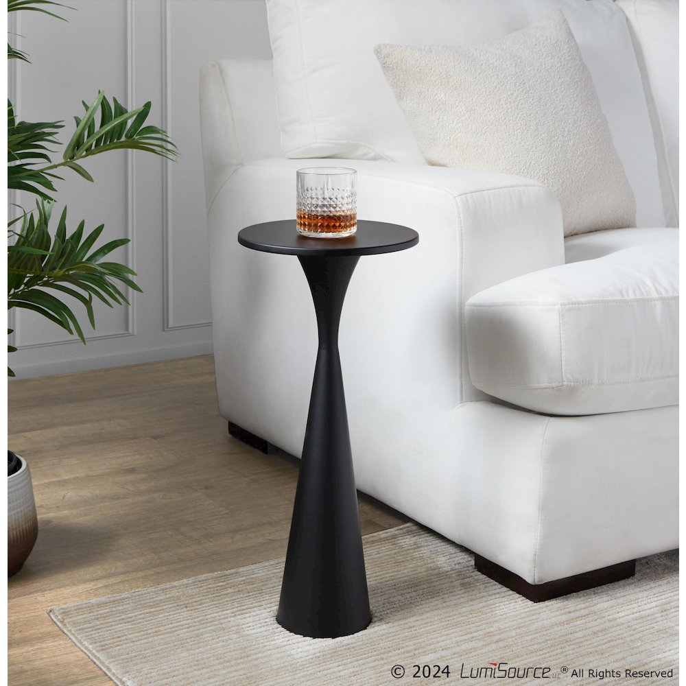 Gemma 22" Metal Side Table. Picture 6