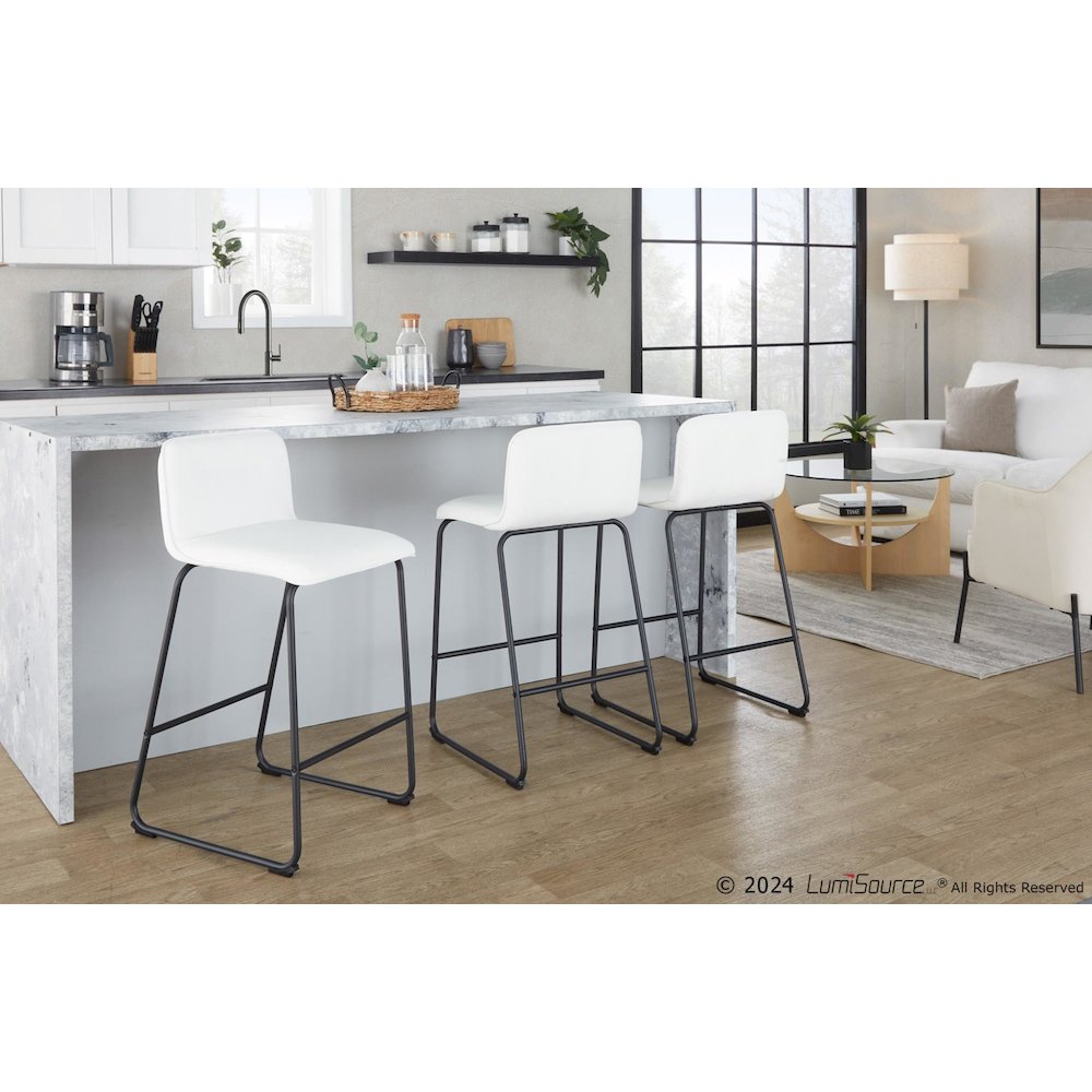 Casper 26" Fixed-Height Counter Stool - Set of 2. Picture 7