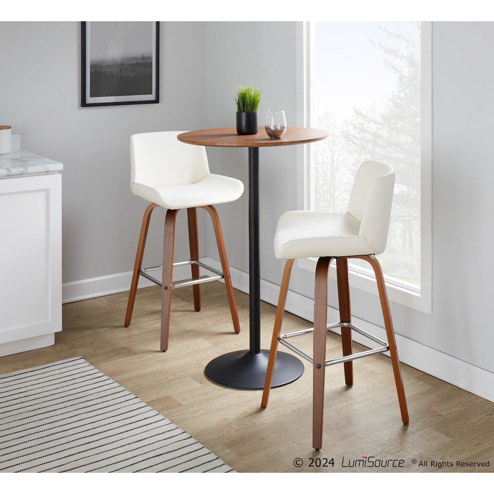 Santi 30" Fixed-Height Barstool - Set of 2. Picture 8