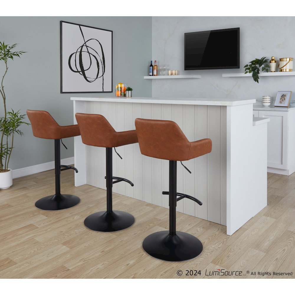 Daniella Adjustable Barstool - Set of 2. Picture 7