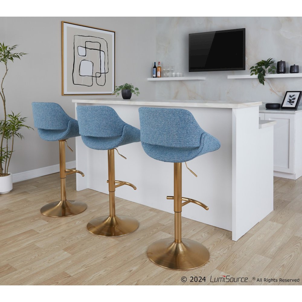 Fabrico Adjustable Barstool - Set of 2. Picture 7