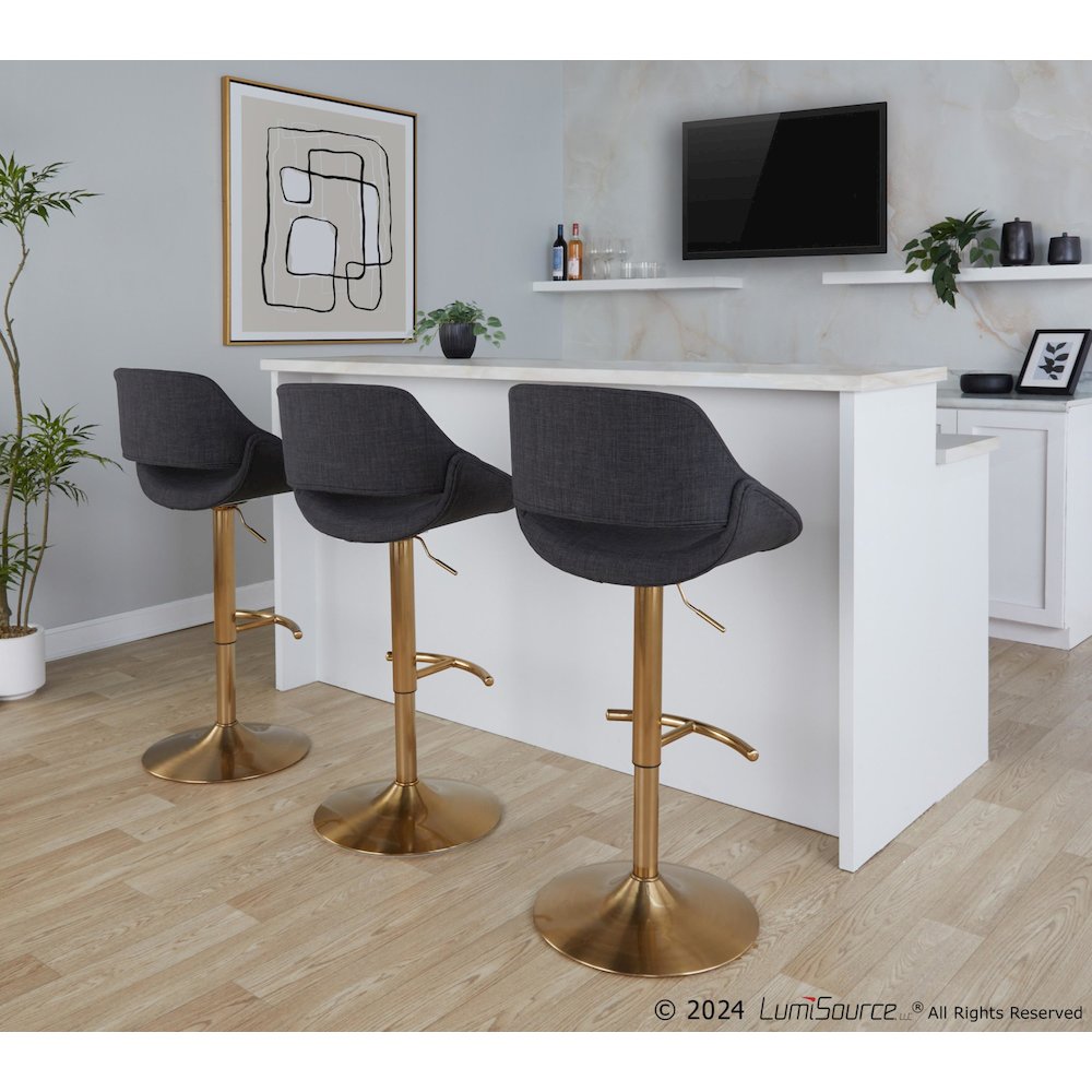 Fabrico Adjustable Barstool - Set of 2. Picture 7