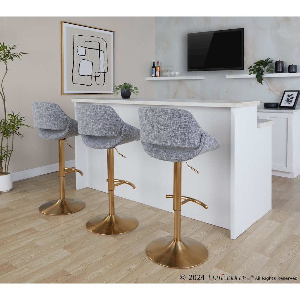 Fabrico Adjustable Barstool - Set of 2. Picture 7