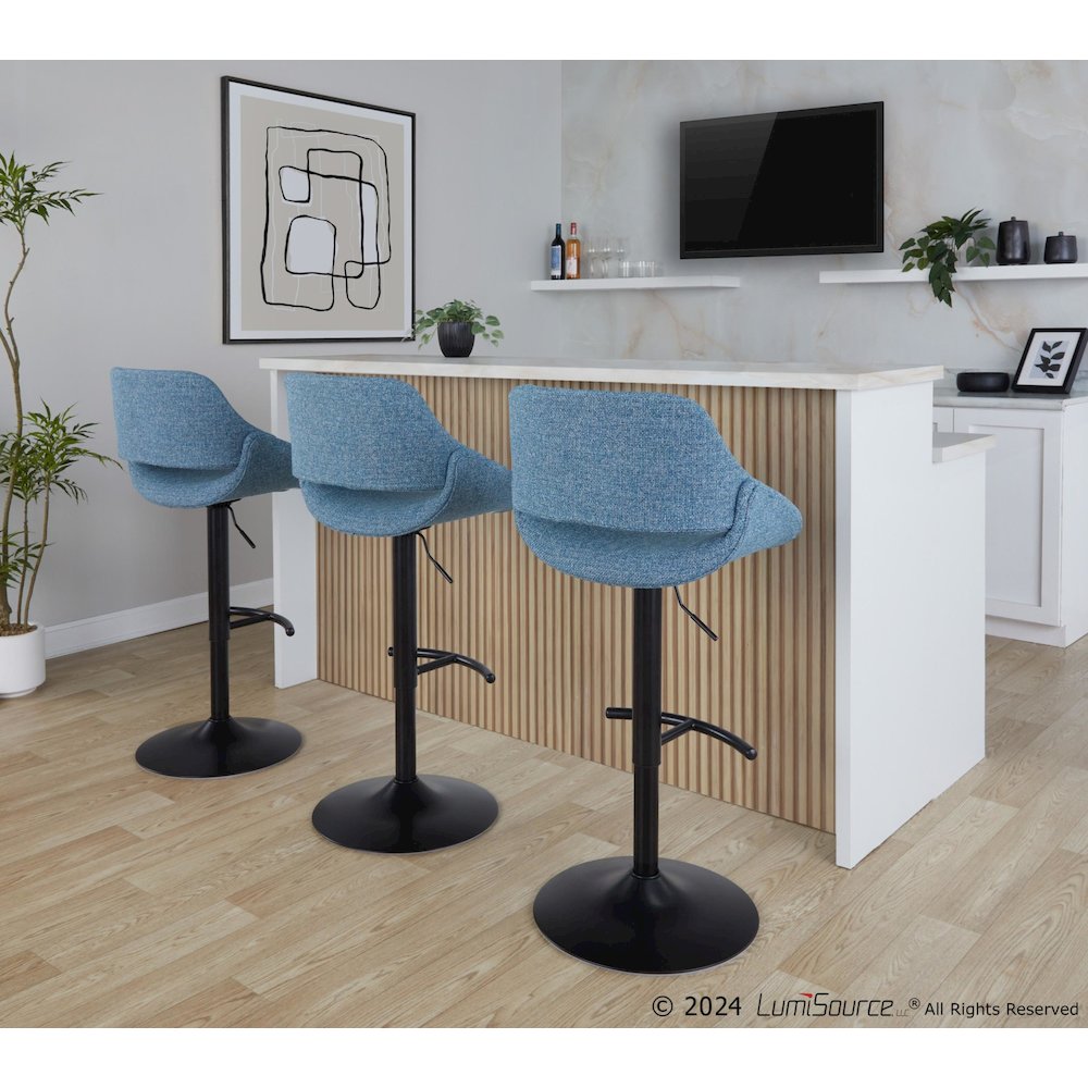 Fabrico Adjustable Barstool - Set of 2. Picture 7