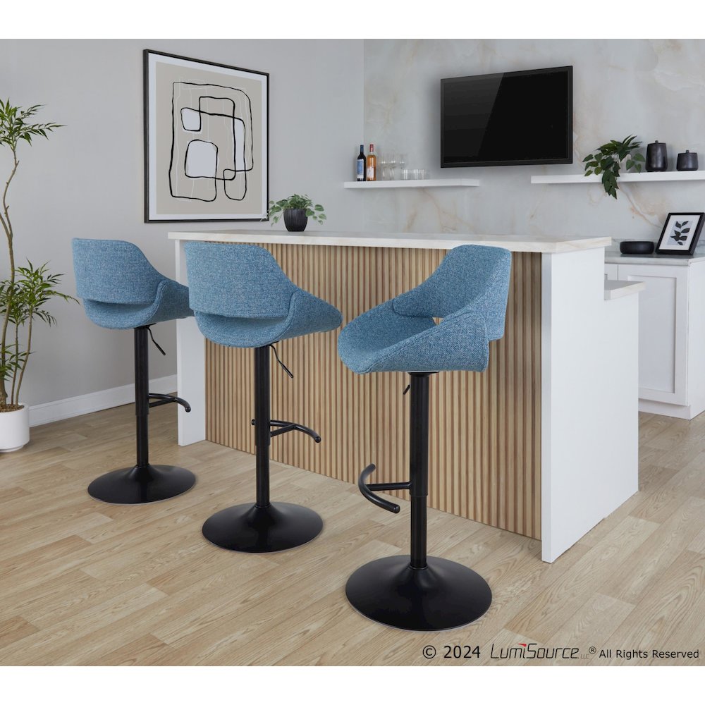 Fabrico Adjustable Barstool - Set of 2. Picture 8