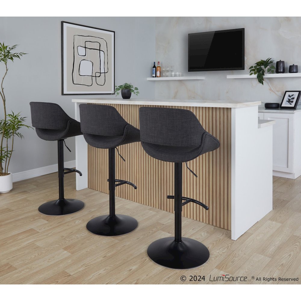 Fabrico Adjustable Barstool - Set of 2. Picture 8
