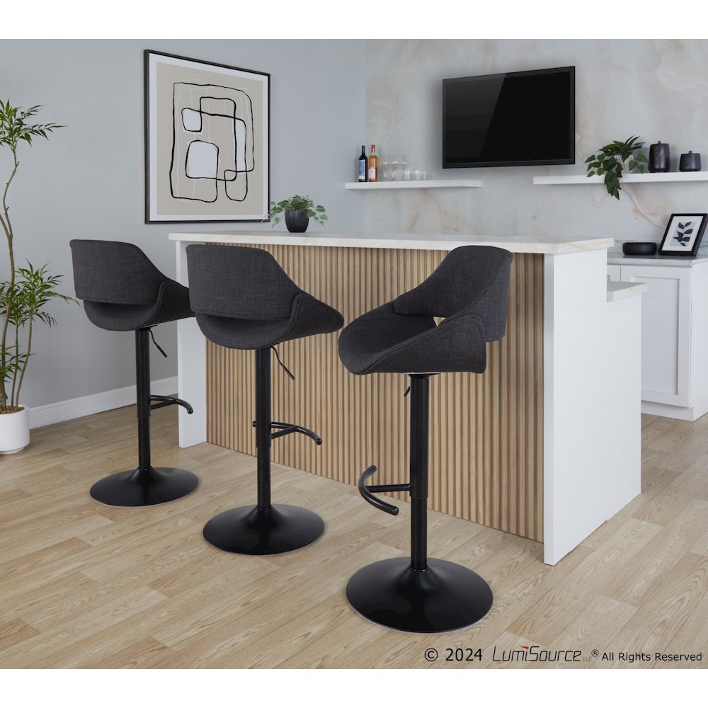 Fabrico Adjustable Barstool - Set of 2. Picture 7