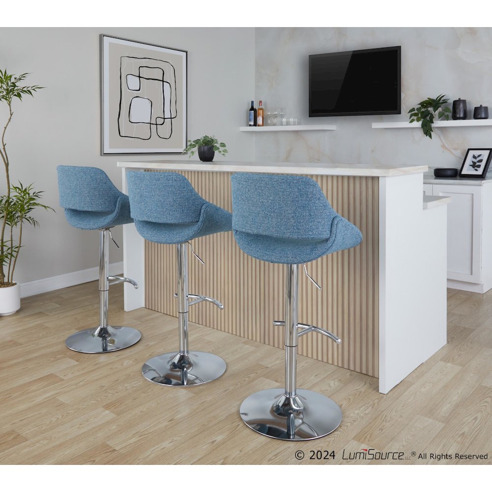 Fabrico Adjustable Barstool - Set of 2. Picture 7