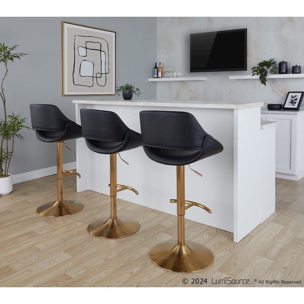 Fabrico Adjustable Barstool - Set of 2. Picture 7