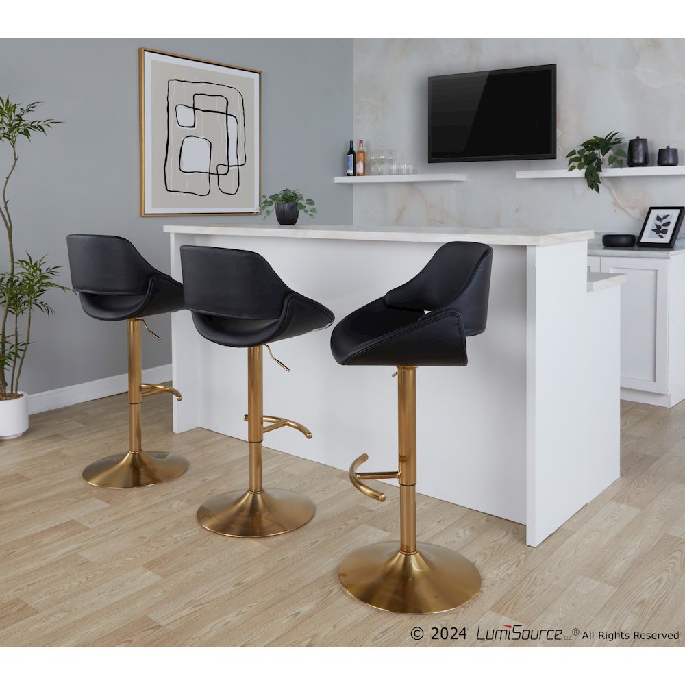 Fabrico Adjustable Barstool - Set of 2. Picture 8