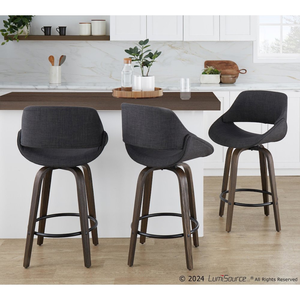 Fabrico 26" Fixed-Height Counter Stool - Set of 2. Picture 8