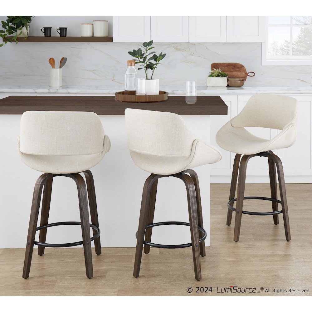 Fabrico 26" Fixed-Height Counter Stool - Set of 2. Picture 8