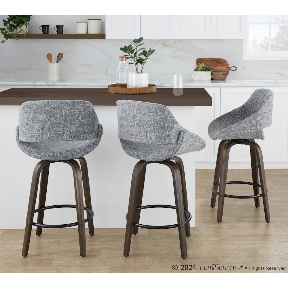 Fabrico 26" Fixed-Height Counter Stool - Set of 2. Picture 7