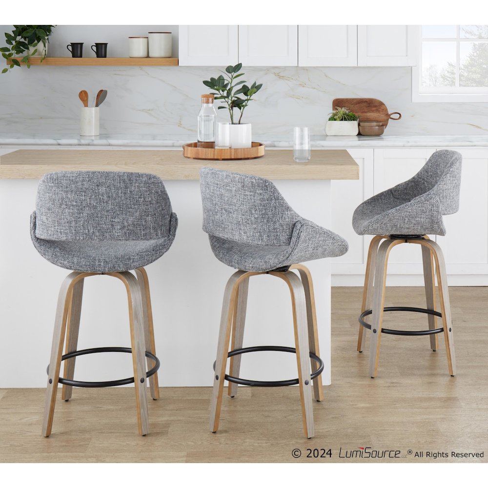 Fabrico 26" Fixed-Height Counter Stool - Set of 2. Picture 7