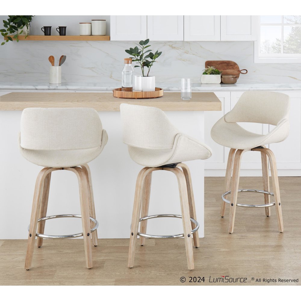 Fabrico 26" Fixed-Height Counter Stool - Set of 2. Picture 8