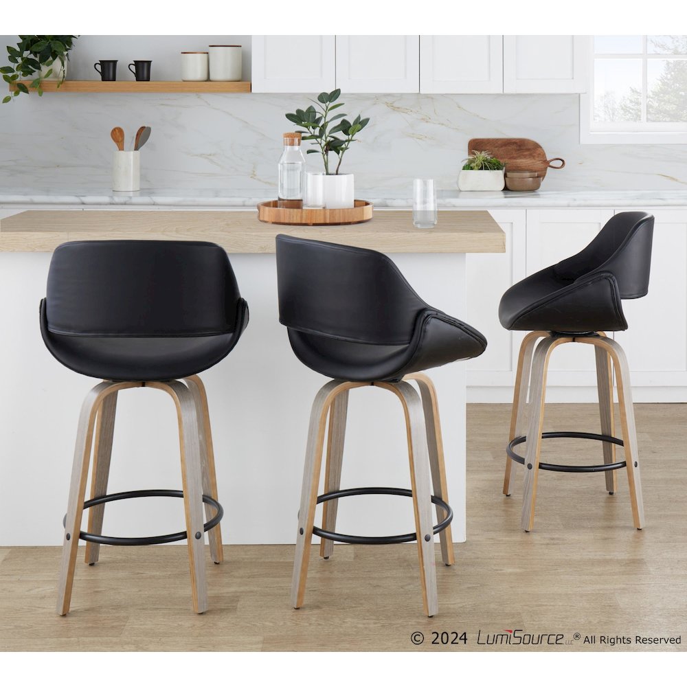 Fabrico 26" Fixed-Height Counter Stool - Set of 2. Picture 7