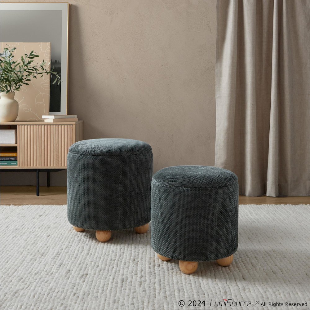 Bacci Ottoman - Set of 2. Picture 8