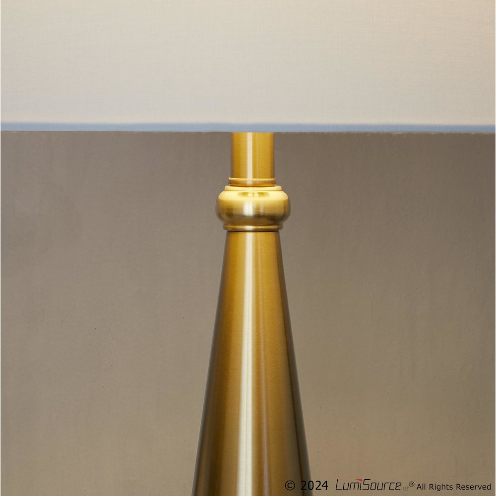 Cone 30" Metal Table Lamp - Set of 2. Picture 8