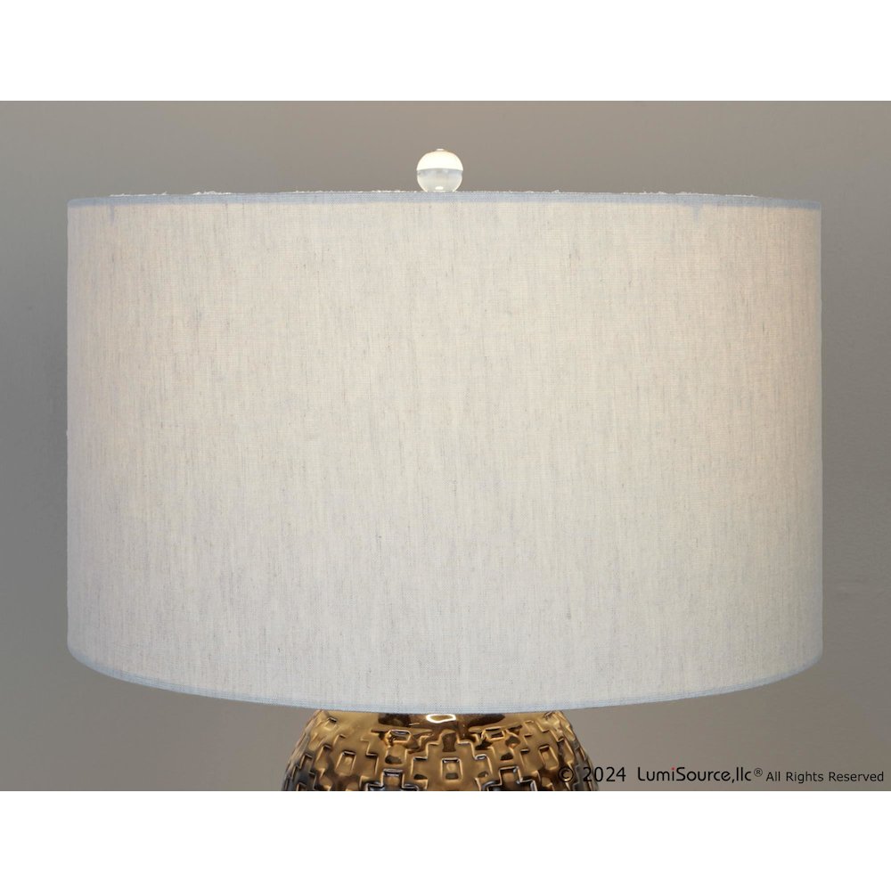 Onyx 30" Ceramic Table Lamp. Picture 6