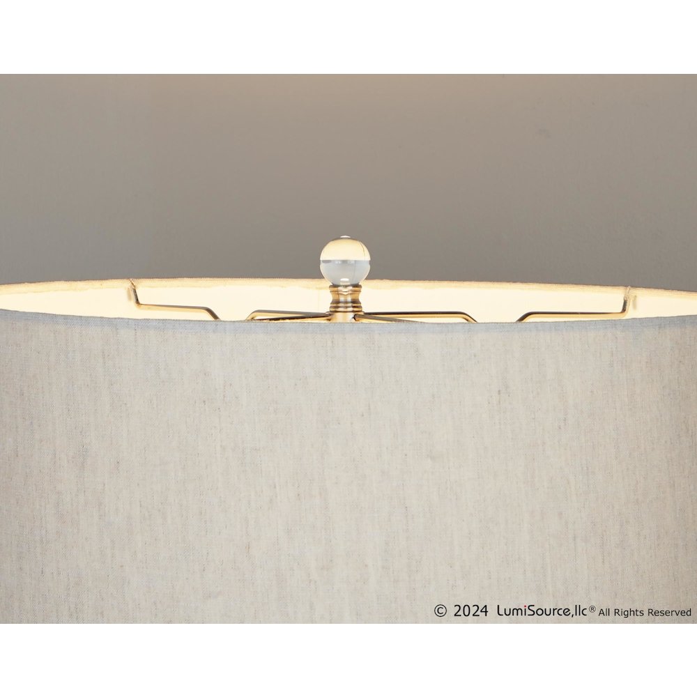 Onyx 30" Ceramic Table Lamp. Picture 7