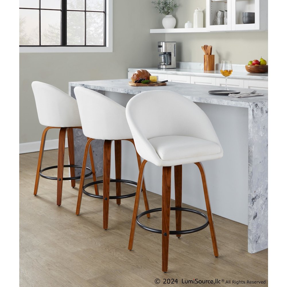 Matisse Highback 26" Fixed-Height Counter Stool - Set of 2. Picture 7