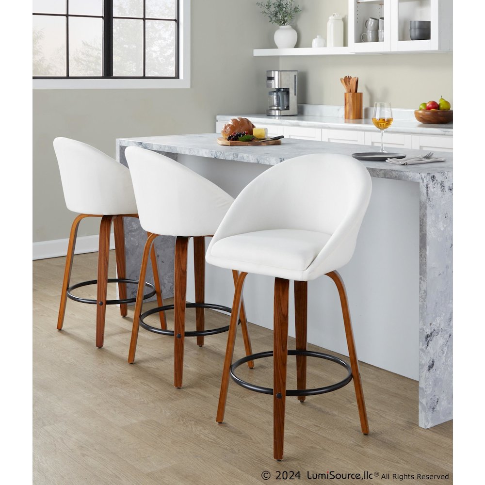 Matisse Highback 26" Fixed-Height Counter Stool - Set of 2. Picture 8