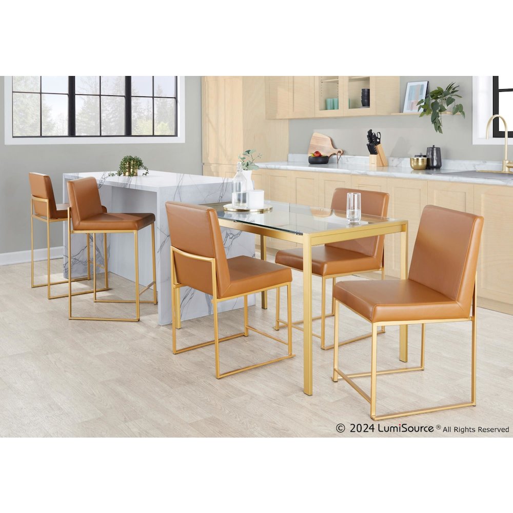 High Back Fuji Dining Chair - Set of 2. Picture 9