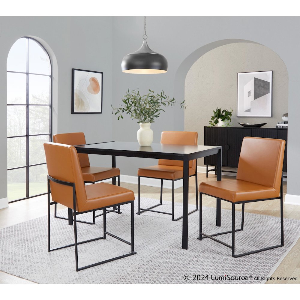 High Back Fuji Dining Chair - Set of 2. Picture 9