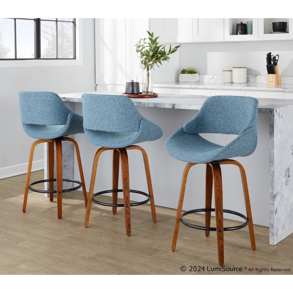 Fabrico 26" Fixed-Height Counter Stool - Set of 3. Picture 10