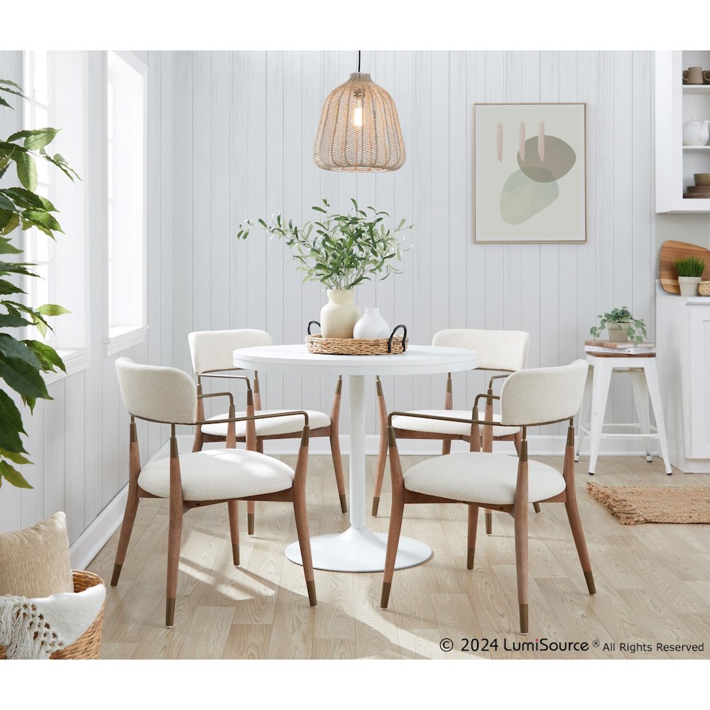 Dakota-Savannah Dining Set - 5 Piece. Picture 4