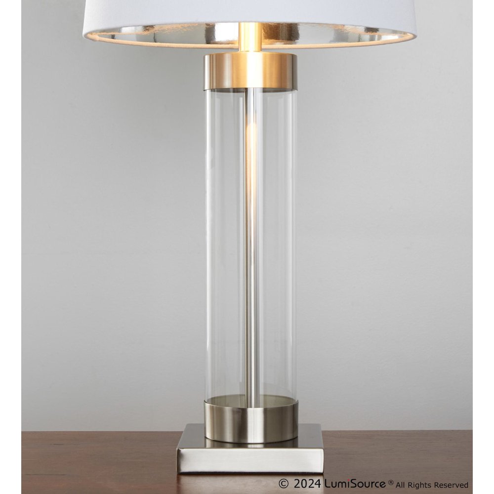 Glacier 30" Glass Table Lamp - Set of 2. Picture 4