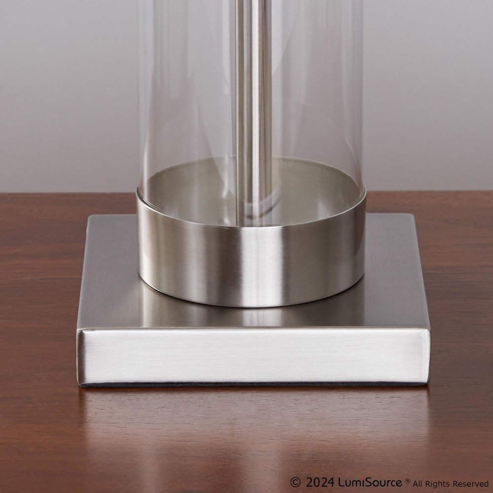 Glacier 30" Glass Table Lamp - Set of 2. Picture 5