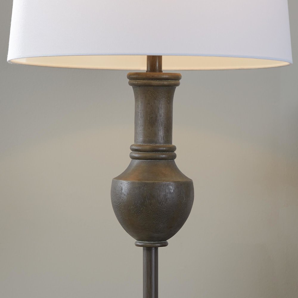 Griffin 61" Polyresin Floor Lamp. Picture 3