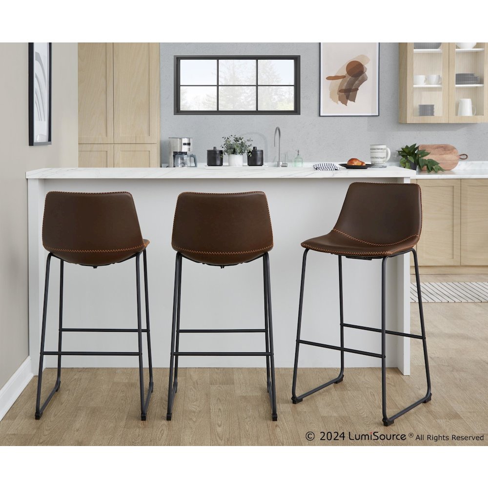 Duke 30" Fixed-Height Barstool. Picture 8