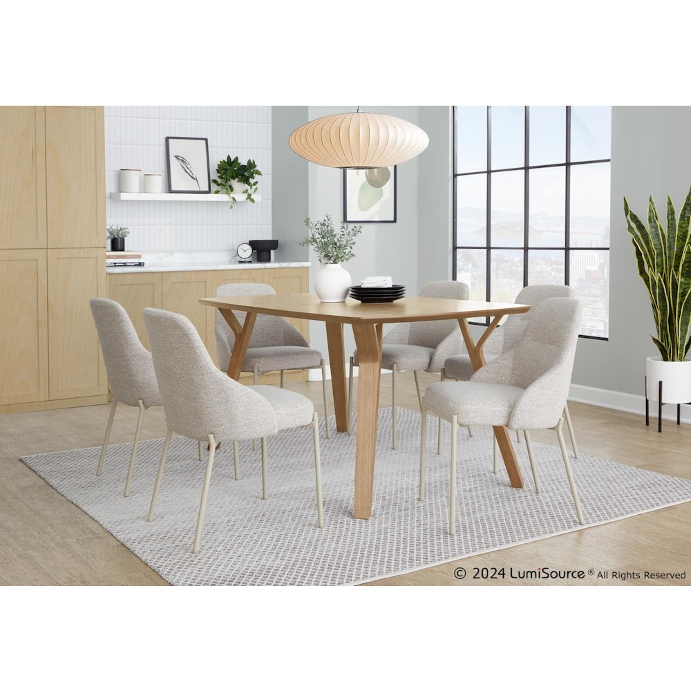 York Upholstered Chair - Set of 2. Picture 9