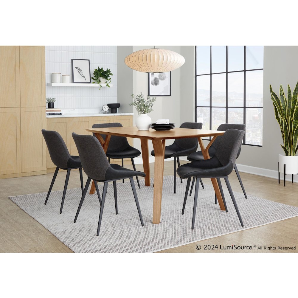 Outlaw Two-Tone Chair - Set of 2. Picture 9