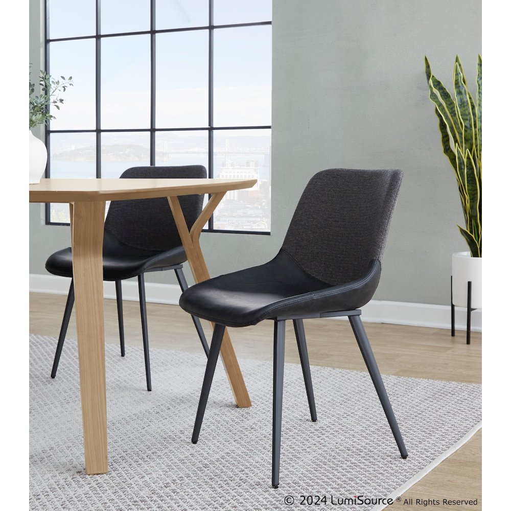 Outlaw Two-Tone Chair - Set of 2. Picture 11