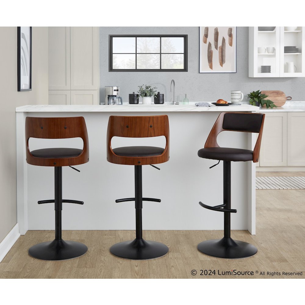Cecina Adjustable Barstool - Set of 2. Picture 7