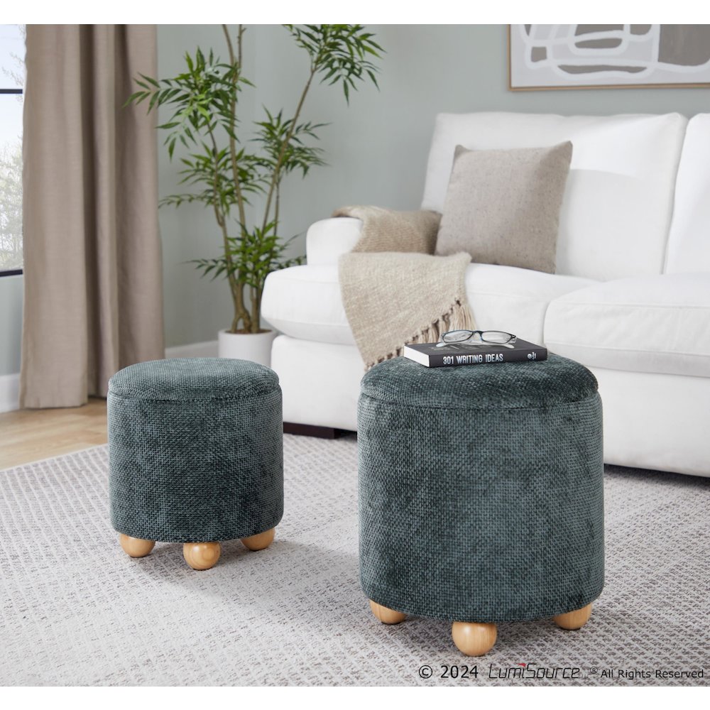 Bacci Ottoman - Set of 2. Picture 11
