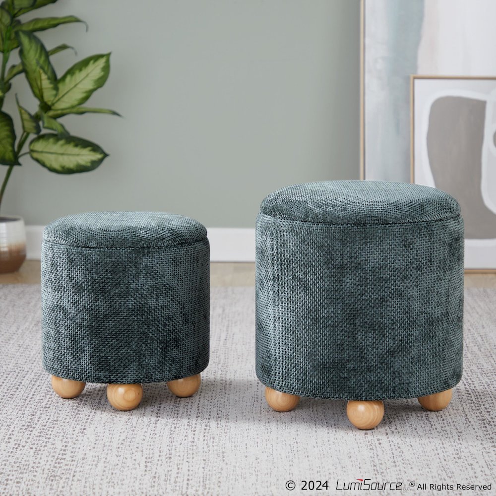 Bacci Ottoman - Set of 2. Picture 12