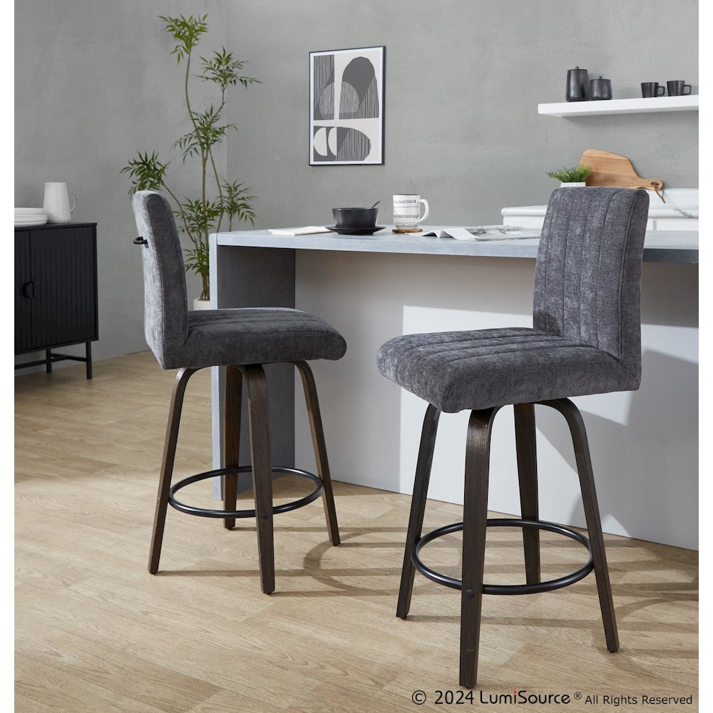 Hank 26" Fixed-Height Counter Stool - Set of 2. Picture 8